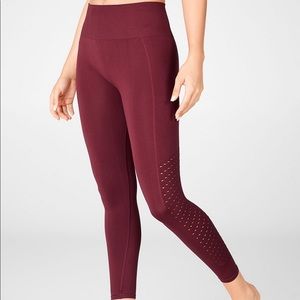 Fabletics Sync High-Wasted Perforated 7/8 Leggings